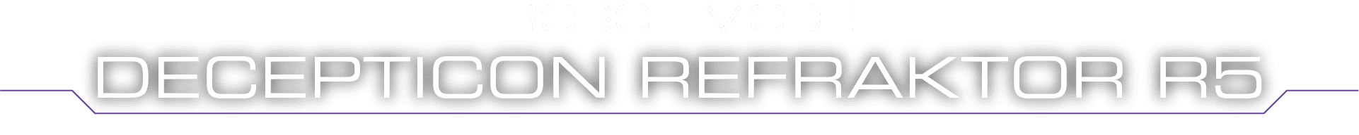 DECEPTICON REFRAKTOR R5