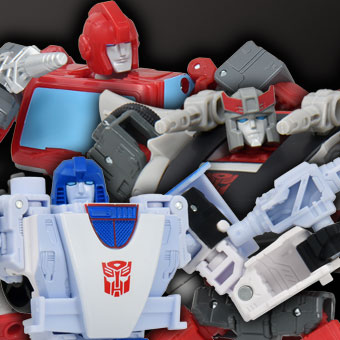 T-SPARK ZONE限定 AOTP-EX オートボットミラージュ＆ アイアンハイド＆ ブルーストリーク