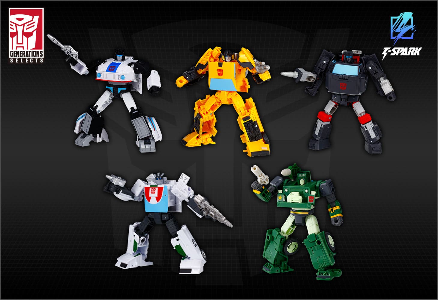 【国内:タカラトミーモール限定】オートボットスタンドユナイテッド5パック