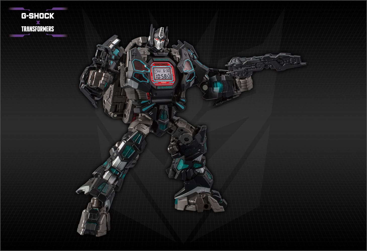 G-SHOCK × TRANSFORMERS マスターネメシスプライム レゾナント