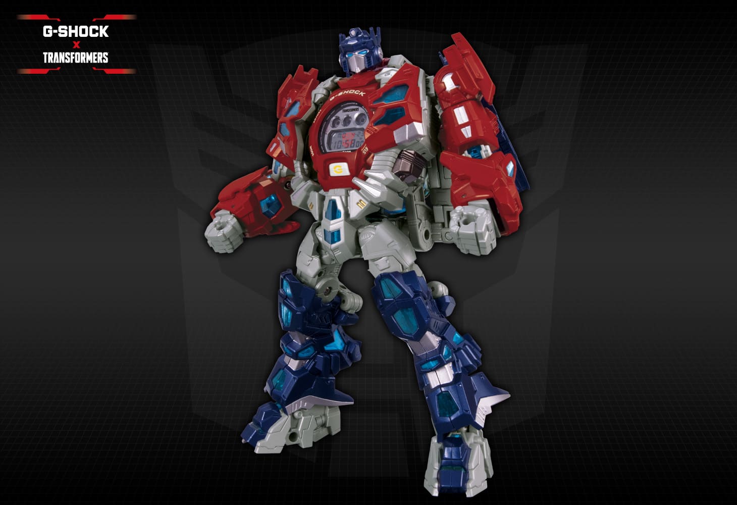 G-SHOCK × TRANSFORMERS マスターオプティマスプライム
