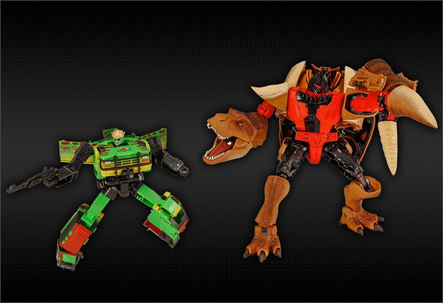 トランスフォーマー　ジュラシックパーク　コラボ タカラトミーモール限定 JURASSIC PARK × TRANSFORMERS